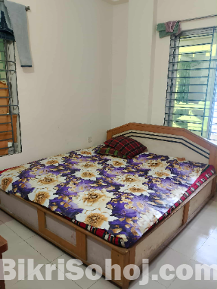 Bed, Almira and showcase